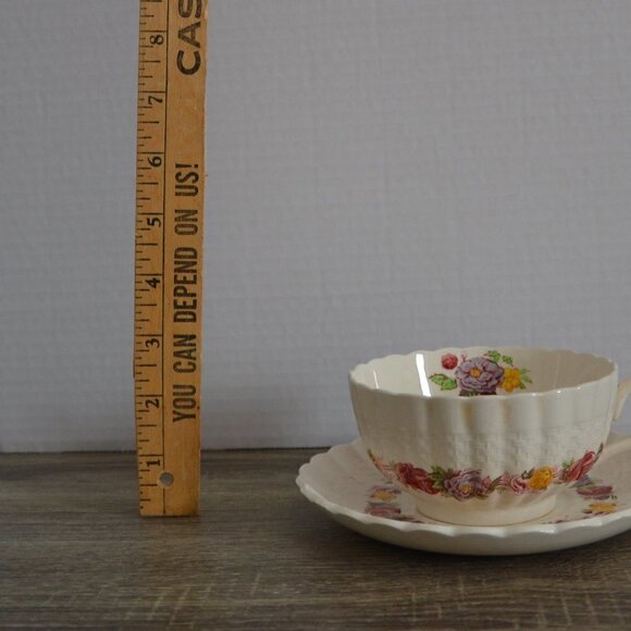 Vtg  SPODE Rose Briar Teacup - Picture 6 of 6